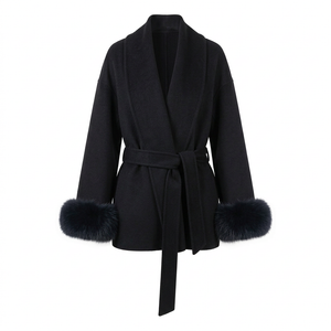 The Salome Coat In Black